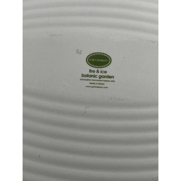 Portmeirion Botanic Garden large Rhododendron oval serving gratin dish - Picture 8 of 9